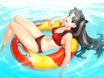画像ギャラリー No.008のサムネイル画像 / 「Fate/hollow ataraxia」，全20種類の店舗別特典の内容とイラストを公開
