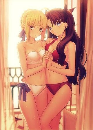 画像ギャラリー No.002のサムネイル画像 / 「Fate/hollow ataraxia」,店舗別特典の描き下ろしイラスト4点を公開
