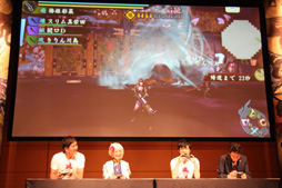 画像ギャラリー No.031のサムネイル画像 / 「討鬼伝 極」完成発表会の模様をレポート。新鬼「カゼヌイ」にゲストの椿姫彩菜さん，「麒麟」川島さん，「スリムクラブ」真栄田さんが挑戦