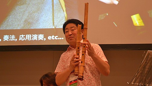 画像ギャラリー No.017のサムネイル画像 / ［CEDEC 2014］日本人の心に響く，和楽器の音色と邦楽の旋律。ゲーム音楽に和楽器を導入する「和楽器推進委員会」が，そのノウハウを語る