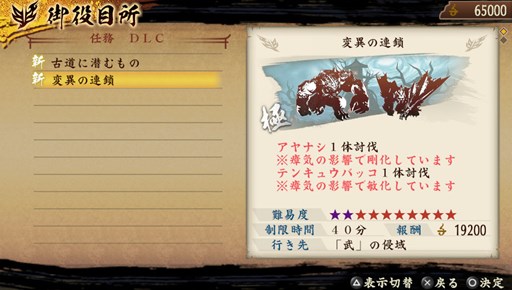 画像ギャラリー No.004のサムネイル画像 / 「討鬼伝 極」アップデート1.06やDLC第7弾が配信に。DLC第8弾の内容も公開
