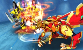 画像ギャラリー No.012のサムネイル画像 / 「ガイストクラッシャーゴッド」，ガイストギアのフォーム3種類を切り替えられる「フォームチェンジ」の情報を紹介。経験値50万が手に入る二次元コードも掲載
