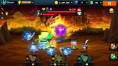 画像ギャラリー No.003のサムネイル画像 / スマホ向けRPG「ポケットキングダム」が4月下旬に配信決定。勇者達を雇って挑む地下ダンジョンの攻略と，国の拡張を楽しめる