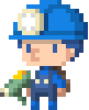 画像ギャラリー No.008のサムネイル画像 / 「ポケットキングダム」×「スペランカー」。ゲームにログインすると，レア勇者となった“史上最弱”の彼がもれなくもらえる