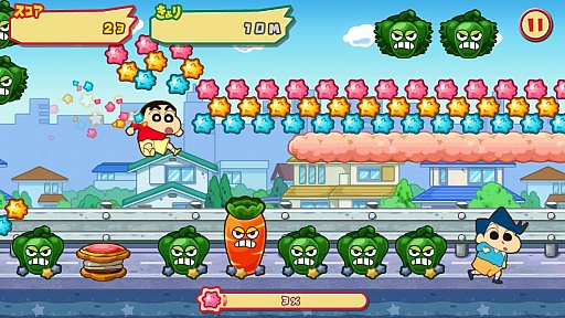 画像ギャラリー No.003のサムネイル画像 / 「クレヨンしんちゃん」のスマホ向けジャンプアクションが4月中にブシモで配信