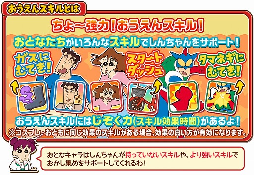 画像ギャラリー No.005のサムネイル画像 / 「クレヨンしんちゃん 嵐を呼ぶ 炎のカスカベランナー!!」,ユーザー数が400万人突破。新機能やボイスが追加に