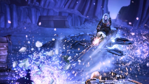 画像ギャラリー No.005のサムネイル画像 / ［E3 2014］低重力の浮遊感がたまらないFPS「Borderlands: The Pre-Sequel」のプレイレポートと開発者インタビューをお届け