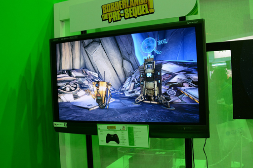 画像ギャラリー No.007のサムネイル画像 / ［TGS 2014］「ボーダーランズ プリシークエル」プレイポート。ウザかわいい「クラップトラップ」をさっそく触ってみた