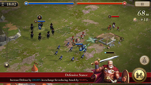 画像ギャラリー No.004のサムネイル画像 / リアルタイムストラテジー「Age of Empires: World Domination」が配信開始。世界的ヒットタイトルがスマートフォンで蘇る