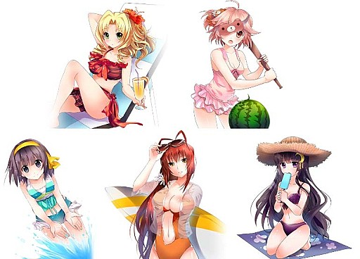 画像ギャラリー No.003のサムネイル画像 / 「落桜散華抄」,夏と「海の日」にちなんだ各種期間限定イベントを実施