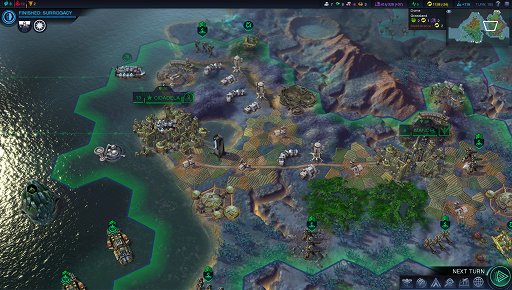画像ギャラリー No.005のサムネイル画像 / ［gamescom］「Sid Meier’s Civilization: Beyond Earth」の185ターン目の様子を紹介する最新デモを見てきた