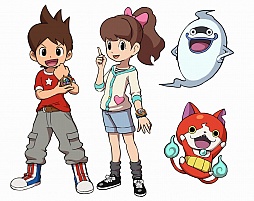 画像ギャラリー No.001のサムネイル画像 / 童心に返って妖怪を探したり，妖怪と戦ったり！　新要素満載の「妖怪ウォッチ2 元祖／本家」プレイレポートをお届け