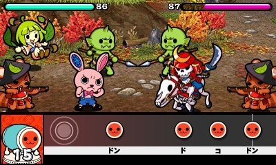 画像ギャラリー No.005のサムネイル画像 / 3DS「太鼓の達人 どんとかつの時空大冒険」が6月26日に発売。過去と未来を行き来する「時空大冒険モード」などの情報が明らかに