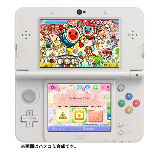 画像ギャラリー No.001のサムネイル画像 / 3DSのHOMEメニューを変更できる「太鼓の達人」オリジナルテーマの配信決定