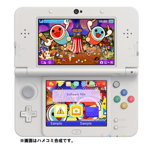 画像ギャラリー No.002のサムネイル画像 / 3DSのHOMEメニューを変更できる「太鼓の達人」オリジナルテーマの配信決定