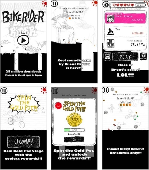 画像ギャラリー No.003のサムネイル画像 / 「チャリ走3rd Race」海外版が米国のApp storeでトップ20にランクイン