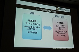 画像ギャラリー No.064のサムネイル画像 / ［CEDEC 2015］「消滅都市」の新機能「巨大ボス接近戦」がお披露目。セッション「お客様に驚きを提供する運営 -消滅都市の事例から-」をレポート
