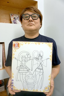 画像ギャラリー No.007のサムネイル画像 / 「ようこそ了法寺へ」，イベント「うがちゃんの衝撃！夢の旅！」開催。水島精二監督デザインのカードが手に入る