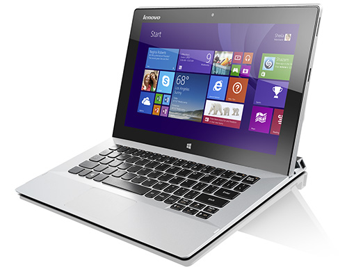 画像ギャラリー No.002のサムネイル画像 / Lenovo,Core i3搭載のWindows 8.1タブレット「Miix 2 11」を5月中旬に国内発売。スタンドにもなるキーボードドックが付属