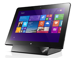 画像ギャラリー No.004のサムネイル画像 / Lenovo,Windows 8.1タブレット「ThinkPad 10」を法人向けに発売。メインメモリ容量4GBモデルもラインナップ