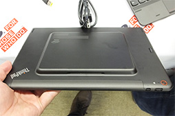画像ギャラリー No.031のサムネイル画像 / 最高クラスのスペックを誇るAtom搭載Windowsタブレット「ThinkPad 10」。その設計に秘めたこだわりをLenovoが解説