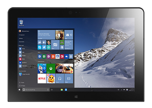 画像ギャラリー No.002のサムネイル画像 / Lenovo,Windows 10タブレット「ThinkPad 10」を9月下旬に発売。「Atom x7-8700」搭載でスペック強化