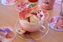 画像ギャラリー No.009のサムネイル画像 / 「プリティーオールフレンズバレンタインカフェ」内覧会をレポート。こだわりのコラボメニューが楽しめて，思わずハピラキになる空間