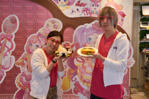 画像ギャラリー No.023のサムネイル画像 / 「プリティーオールフレンズバレンタインカフェ」内覧会をレポート。こだわりのコラボメニューが楽しめて，思わずハピラキになる空間
