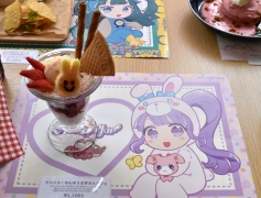 画像ギャラリー No.015のサムネイル画像 / 怒涛のウサチャメニューが楽しめる「ノンシュガー×Prism Stone Cafe」の内覧会をレポート