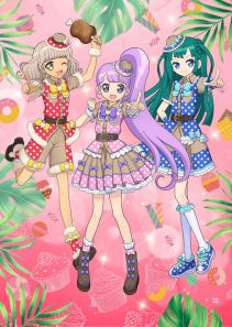 画像ギャラリー No.002のサムネイル画像 / 「プリパラ」のユニット“NonSugar”初の単独イベント昼の部をレポート。新衣装や懐かしい衣装で5曲の新曲などを披露