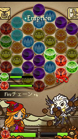 画像ギャラリー No.010のサムネイル画像 / 英国生まれのパズルRPG！　スマホ向け「グリフクエスト〜魔法使いはじめました〜」を紹介する「（ほぼ）日刊スマホゲーム通信」第585回