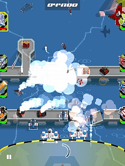 画像ギャラリー No.004のサムネイル画像 / ［TGS 2014］8種類の武装で生き残れ！ 「STG＋ディフェンスゲーム」な新作スマホアプリ「スカイパトロール」のプレイレポートを掲載