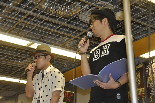 画像ギャラリー No.001のサムネイル画像 / 小嶋慎太郎氏と巧 舟氏が語る「大逆転裁判」の楽曲の聴きどころとは。サウンドトラックCDの発売記念サイン会をレポート