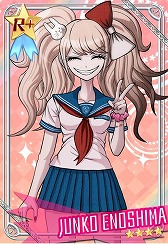 画像ギャラリー No.003のサムネイル画像 / 「せかい☆セイフク」が「ダンガンロンパ」とコラボ。3人のキャラカードが登場