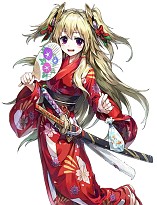 画像ギャラリー No.004のサムネイル画像 / 「チェインクロニクルV」が「太鼓の達人」とコラボ。夏祭りにツル姫が登場