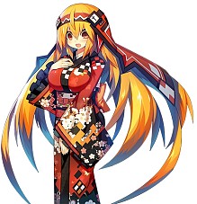 画像ギャラリー No.007のサムネイル画像 / 「チェインクロニクルV」が「太鼓の達人」とコラボ。夏祭りにツル姫が登場