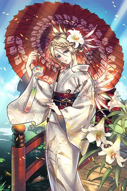 画像ギャラリー No.001のサムネイル画像 / 「チェインクロニクルV」,浴衣キャラが多数登場する「フーコの夏祭り」が開催