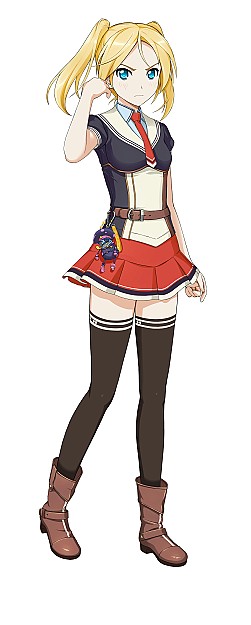 画像ギャラリー No.003のサムネイル画像 / 「メテオスクールガール」新キャラ「藍野つかさ」が登場。CVは阿澄佳奈さん