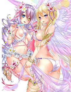 画像ギャラリー No.002のサムネイル画像 / 「神装!!ヴァルキリーカード」，限定水着コスチュームガチャを実施。30日まで