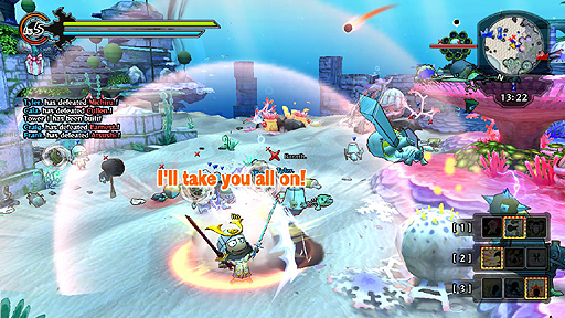 画像ギャラリー No.004のサムネイル画像 / 「Happy Wars」のPC版がSteamで配信へ。最大30人でアツい攻城戦や大魔法合戦オンライン対戦を楽しめる基本プレイ無料のアクションゲーム