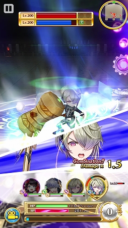 画像ギャラリー No.005のサムネイル画像 / 「白猫プロジェクト NEW WORLD'S」の注目アクション「スキルコンビネーション」を体験! バトルのテンポ感や操作感が大幅に変化