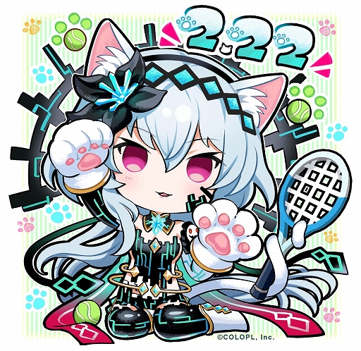 画像ギャラリー No.007のサムネイル画像 / 「白猫プロジェクト」「黒猫のウィズ」「白猫テニス」「ほしの島のにゃんこ」で猫の日特別キャンペーンを開催中