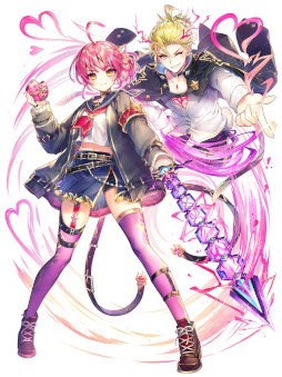 画像ギャラリー No.002のサムネイル画像 / 「白猫プロジェクト」,バレンタインイベント“Vivid Valentine!!”を開催
