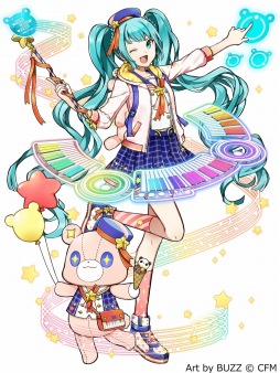 画像ギャラリー No.003のサムネイル画像 / 「白猫プロジェクト NEW WORLD'S」×初音ミクコラボを6年ぶりに復刻。コラボキャラのパラメータ調整とスキル覚醒Lv上限開放を実施