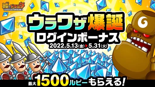 画像ギャラリー No.010のサムネイル画像 / 「城とドラゴン」，新バトルシステム「ウラワザ」の実装を記念したログインボーナスが開催中