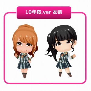 画像ギャラリー No.002のサムネイル画像 / 「AKB48グループ ついに公式音ゲーでました。」新楽曲「10年桜」が登場