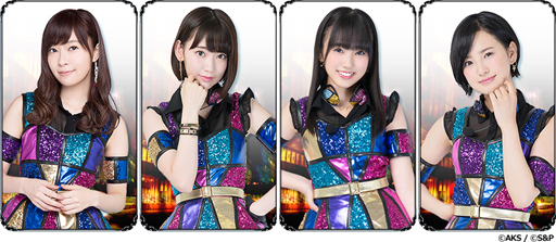 画像ギャラリー No.002のサムネイル画像 / 「AKB48グループ ついに公式音ゲーでました。」,新曲「最高かよ」が本日配信開始