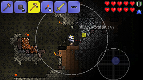 画像ギャラリー No.007のサムネイル画像 / Android版「テラリア」の配信が本日スタート。スマホやタブレットで手に汗握る探検と自由な“モノづくり”を楽しもう
