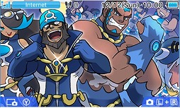 画像ギャラリー No.004のサムネイル画像 / ニンテンドー3DSのテーマに 「ポケモン 敵組織〜マグマ団」と「ポケモン 敵組織〜アクア団」が新登場