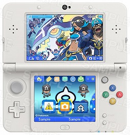 画像ギャラリー No.006のサムネイル画像 / ニンテンドー3DSのテーマに 「ポケモン 敵組織〜マグマ団」と「ポケモン 敵組織〜アクア団」が新登場
